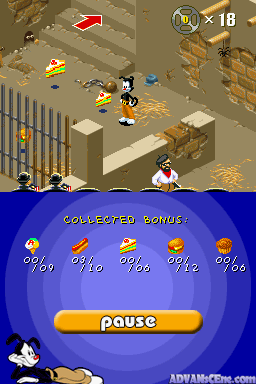 Animaniacs Lights Camera Action screenshot 3 for Nintendo DS